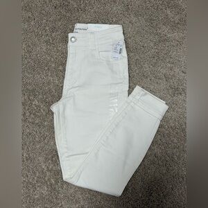Maurices Women's White Hi-Rise Skinny Jeans
